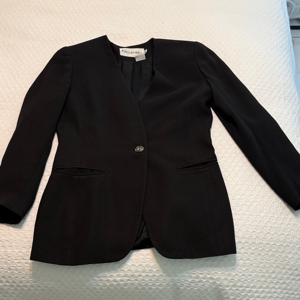Tahari Classic Black Women's Blazer